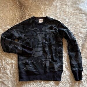 Champion Men's Black Camouflage Crewneck Sweater